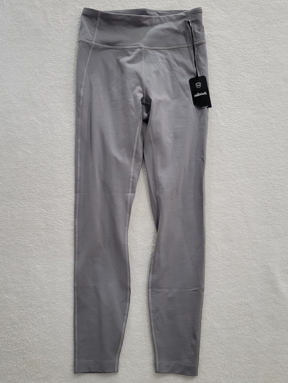Allbirds Women’s Size Small Natural Leggings Gray Tencel Merino Wool Blend NWT